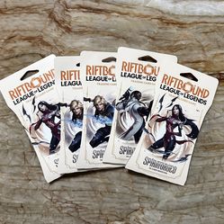 RIFTBOUND SPIRITFORGED SLEEVED PACKS SEALED LEAGUE OF LEGENDS
