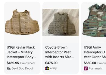 Inspector Vest And Other Accessories 