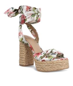 Inc International Concepts Goldiee Espadrille Platform Dress Sandals Women's 9