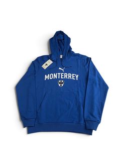Puma CF Monterrey Culture Soccer Hoodie Men’s Medium Rayados Pullover Liga MX