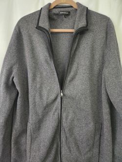 Mens Zip Sweater Jacket