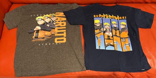 Boys Youth Naruto Uzumaki Graphic Tees (Size Small)