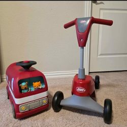 Radio Flyer Scooter & Trailer