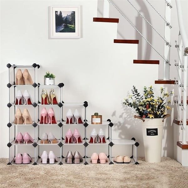 15 Slot, Cube Storage Organizer, 6 Cube Closet Organizers and Storage, Clothes Storage Organizer for Wardrobe, Closet 