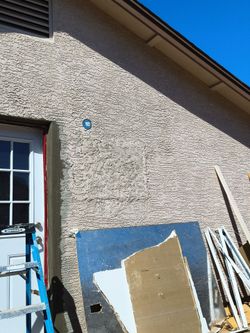 Stucco work