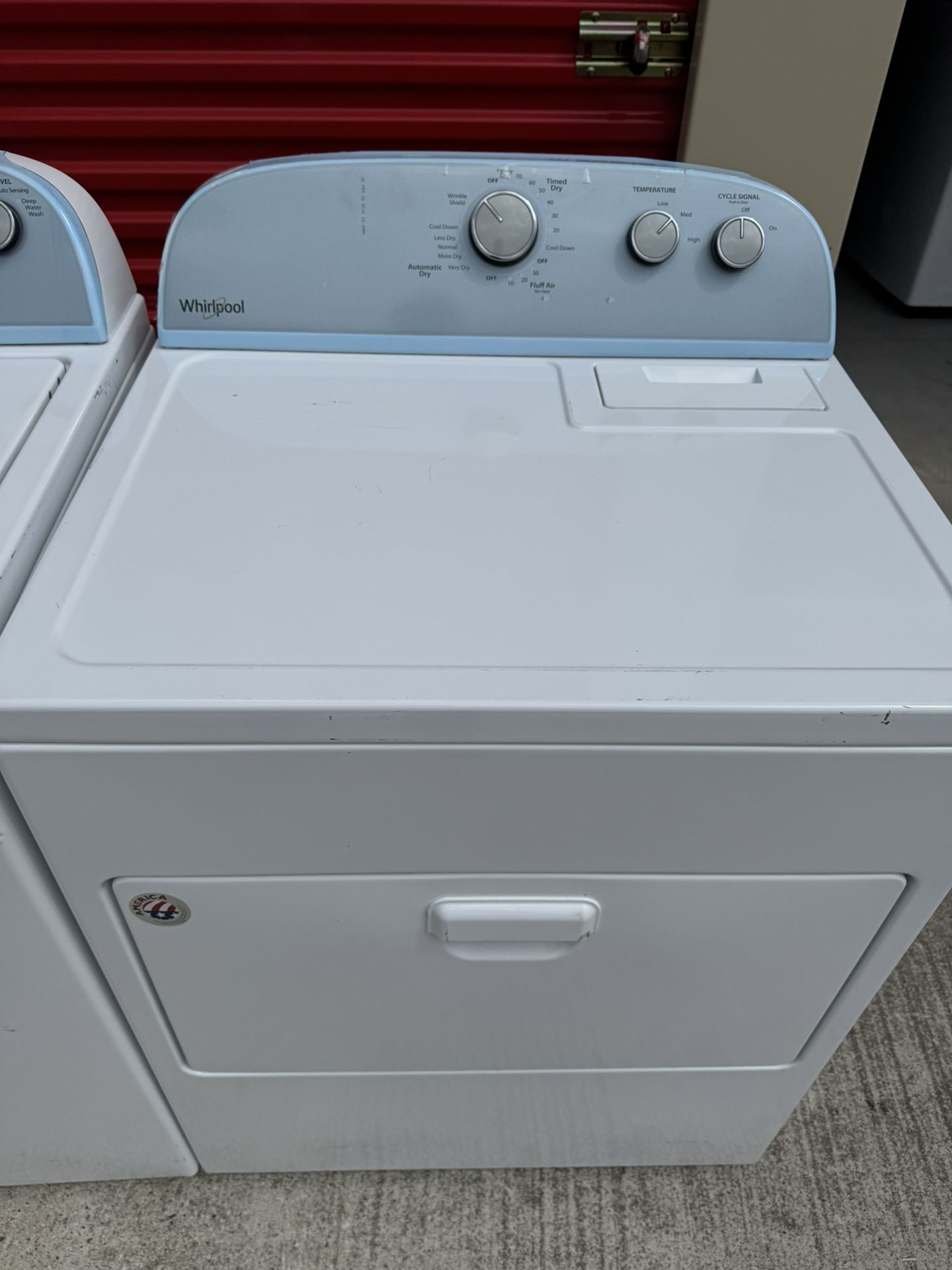 Whirpool dryer