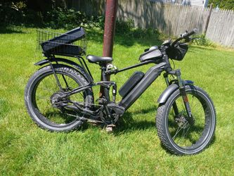 E bike cheetah has two batteries and comes with bonus tw extra battery and two chargers