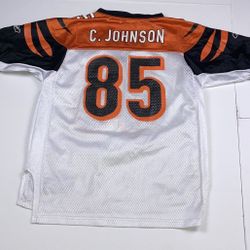Vintage reebok Cincinnati Bengals Johnson jersey