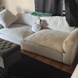 Couch and ottoman