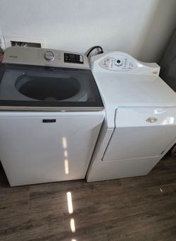 Maytag washer and dryer