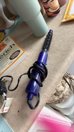 Curling iron blow dryer