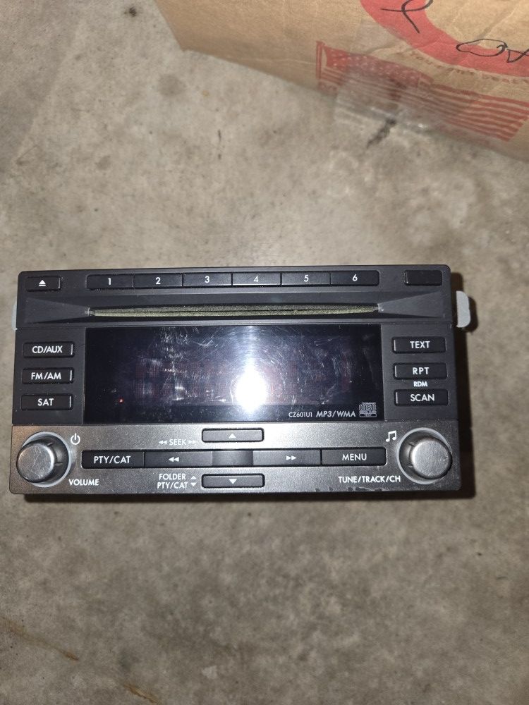 Subaru Wrx Sti Impreza Oem Radio