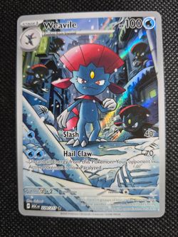 Weavile 228/217 Holo Rare Pokémon Card ASC