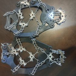 Anti slip shoes and boots ice snow cleats ، medium