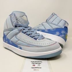 USED 2022 NIKE AIR JORDAN RETRO J BALVIN 2 II SIZE 10