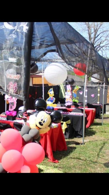 Mickey Mouse Themed Party Tables And Chairs Decor For Sale In Plano Tx Offerup