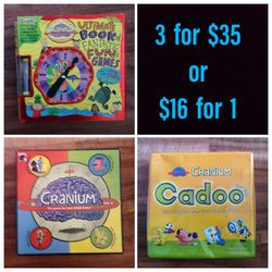 JUST REDUCED 3 children's kids games
