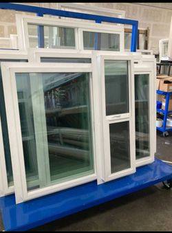 White Vinyl Windows – Multiple Sizes