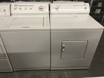 Matching Heavy Duty Super Capacity Washer Dryer Pair