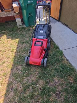 Crossman electric lawn mower
