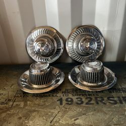 Vintage Chevrolet Rally Wheel Center Caps 