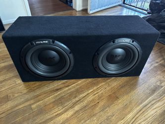 Alpine Speaker Box 12”s