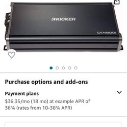 Kicker 3600 Watt AMP