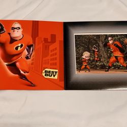 Disney Pixar “The Incredibles” Best Buy Collectible Lithograph Exclusive Picture Photo