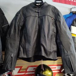 Motorcycle Leather Jacket Size Extra Large Weekend Special Deal 3 Days Only