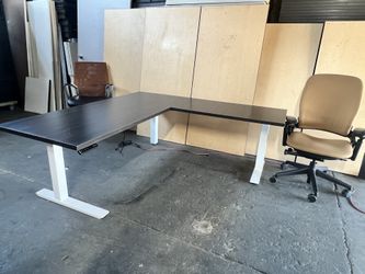 L Shape Electric Desk 