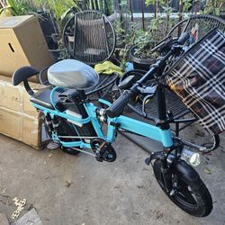 Foldable Electric Bicycle 48v 750w Peak 26mph