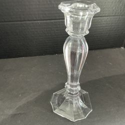 Oscar DeLa Renta Chippendale Austrian Single 8.5" Crystal Candle Holder