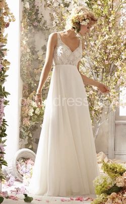 Empire Wedding Gown/ Dress