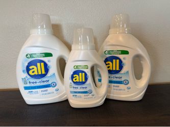All laundry detergent