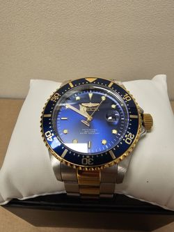 Invicta Blue Mens Watch Submariner