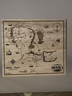 Middle Earth Mini Desktop Custom Engraving