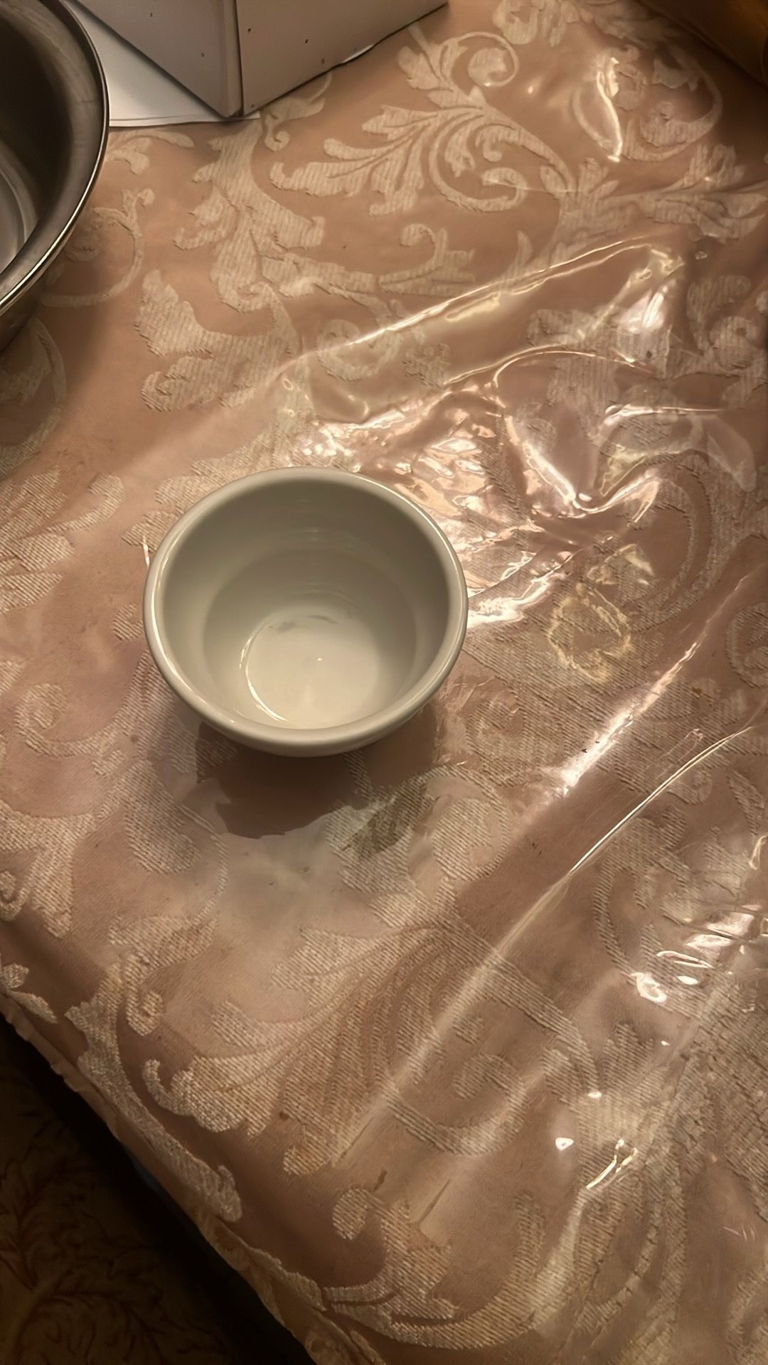 Small White Bowl