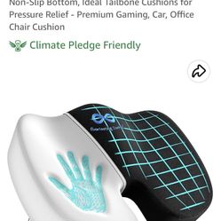 Everlasting Comfort Original Chair Seat Cushion for Desk Chair, Enhances Posture and Support. NO BOX. MUST SELL TODAY