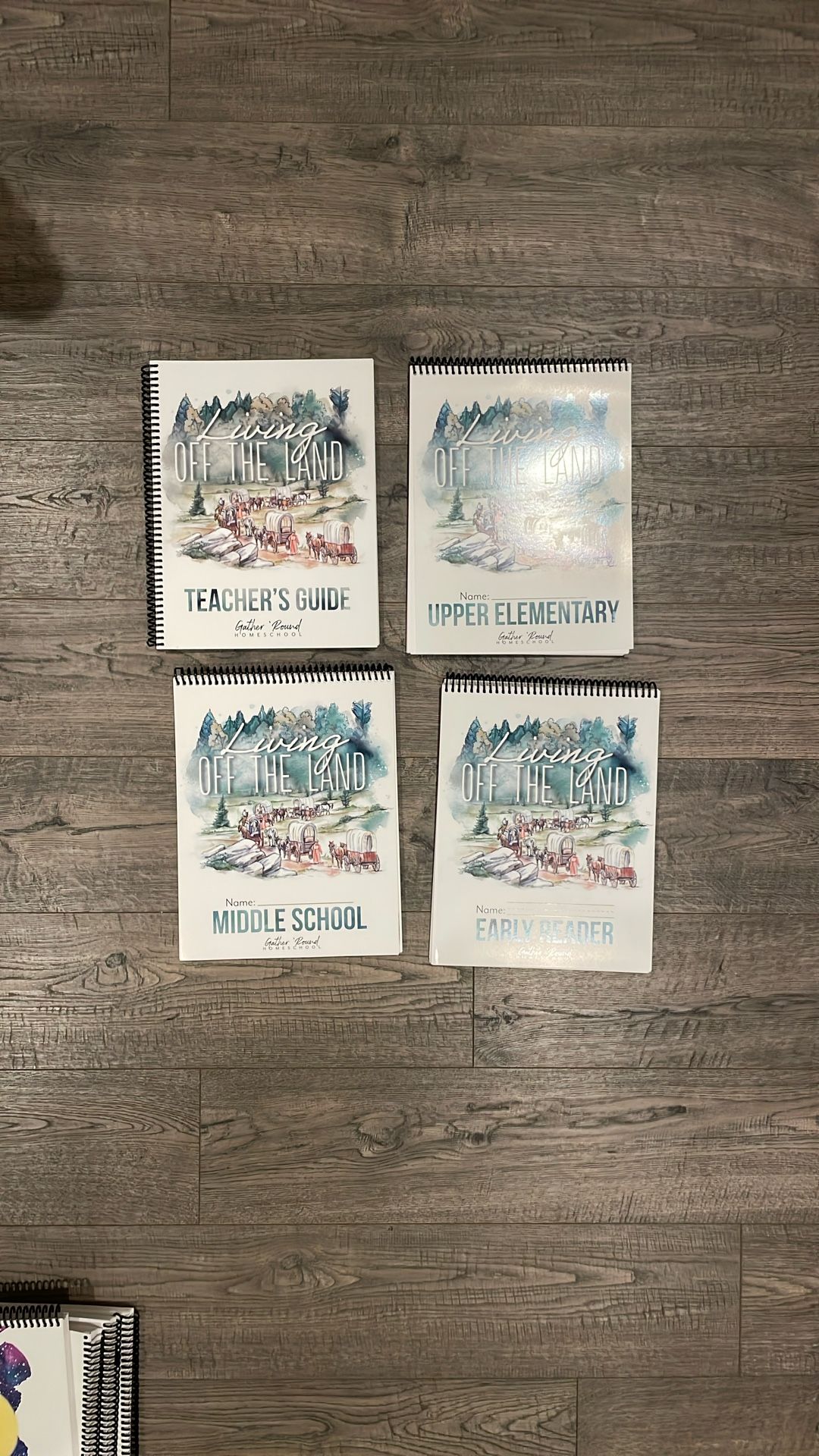 Gather Round Home School Living Off The Land Unit