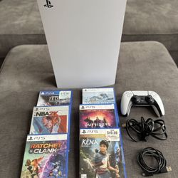 !!LIKE NEW!! PS5 Bundle with Games