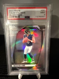 Caleb Williams Prizm PSA 9
