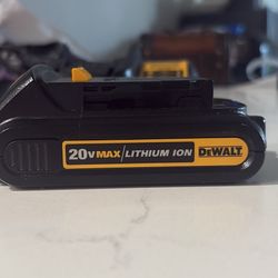 DeWALT Battery And Charger 