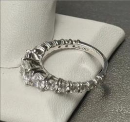 Epiphany Diamonique 100-Facet ring
