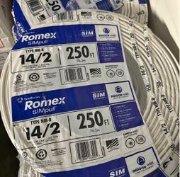 14/2 Romex wire 250 ft.  New
