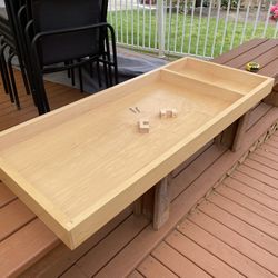Changing Table Tray - Handmade Maple