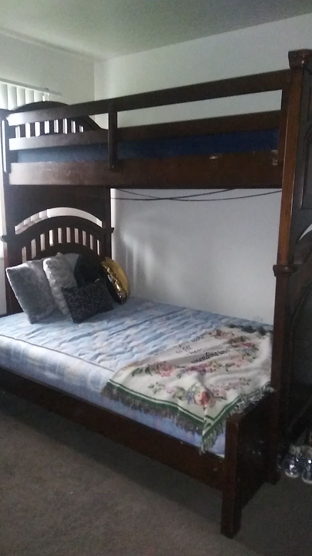 Bunk Beds with two mattresses included