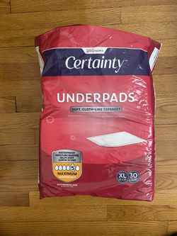 Certainty Underpads Incontinence Extra large xL