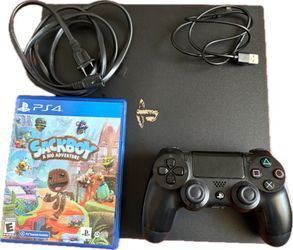 PlayStation 4 Pro, Cables & Sackboy Game