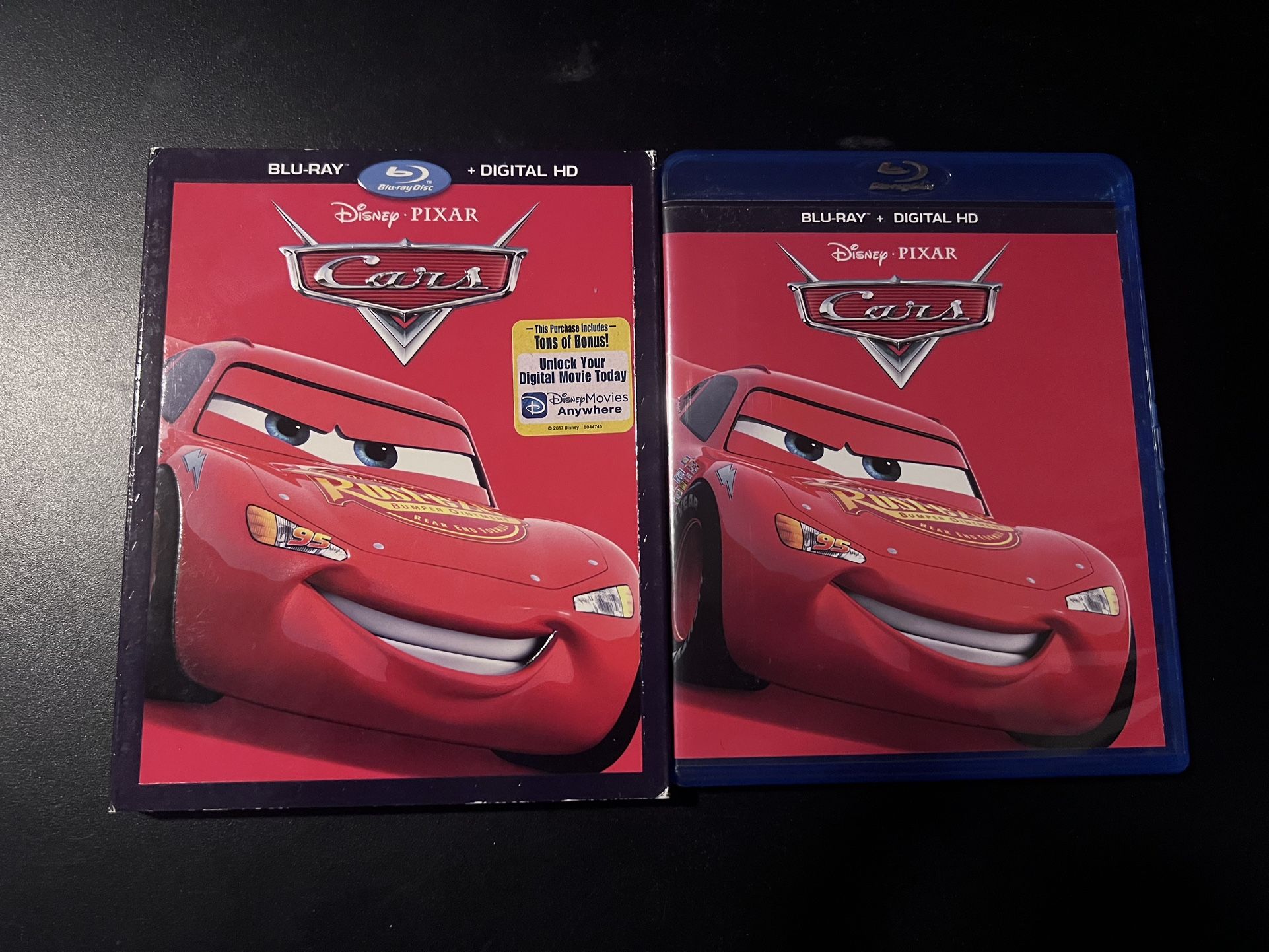 Cars Blu Ray