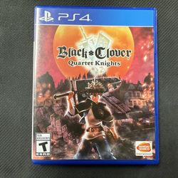 Black Clover: Quartet Knights (PS4)